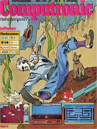 Box cover for Adventurer, The on the Atari 8-bit.