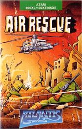 Box cover for Air Rescue on the Atari 8-bit.