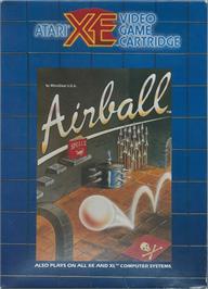 Box cover for Airball on the Atari 8-bit.