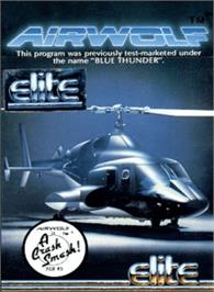 Box cover for Airwolf on the Atari 8-bit.