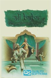 Box cover for Ali Baba and the Forty Thieves on the Atari 8-bit.