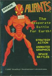 Box cover for Aliants - The Desperate Battle For Earth on the Atari 8-bit.