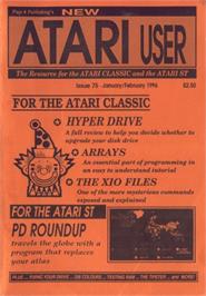 Box cover for Alien Attack on the Atari 8-bit.