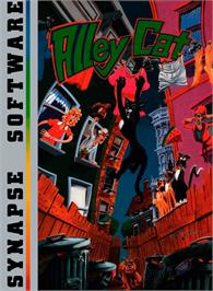 Box cover for Alley Cat on the Atari 8-bit.