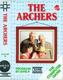 Box cover for Archers on the Atari 8-bit.