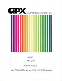 Box cover for Attank! on the Atari 8-bit.