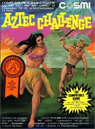 Box cover for Aztec Challenge on the Atari 8-bit.