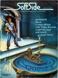 Box cover for Battlefield on the Atari 8-bit.