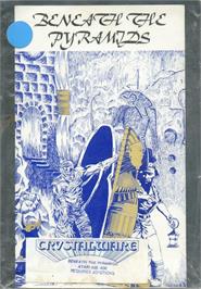 Box cover for Beneath The Pyramids on the Atari 8-bit.