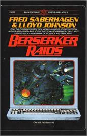 Box cover for Berserker Raids on the Atari 8-bit.