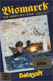 Box cover for Bismarck on the Atari 8-bit.