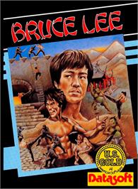 Box cover for Bruce Lee on the Atari 8-bit.