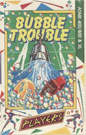 Box cover for Bubble Trouble on the Atari 8-bit.