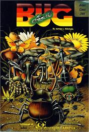 Box cover for Bug Attack on the Atari 8-bit.