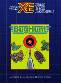 Box cover for Bug Hunt on the Atari 8-bit.
