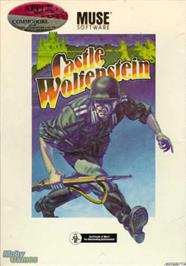 Box cover for Castle Wolfenstein on the Atari 8-bit.