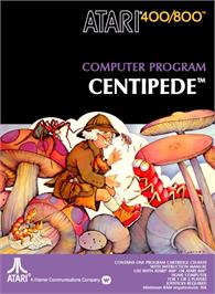 Box cover for Centipede on the Atari 8-bit.