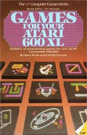 Box cover for Chopper Mission on the Atari 8-bit.