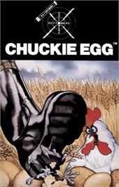 Box cover for Chuckie Egg on the Atari 8-bit.