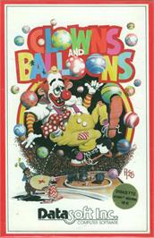 Box cover for Clowns & Balloons on the Atari 8-bit.