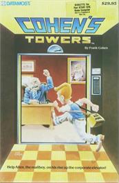 Box cover for Cohen's Towers on the Atari 8-bit.