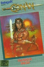 Box cover for Conan on the Atari 8-bit.