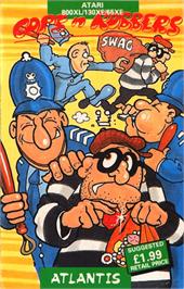 Box cover for Cops 'n' Robbers on the Atari 8-bit.