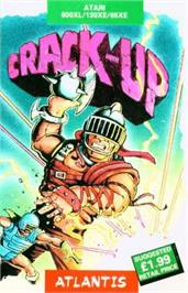 Box cover for Crack-Up on the Atari 8-bit.