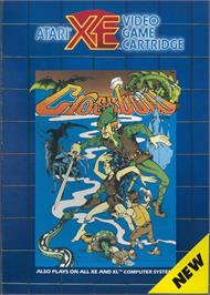 Box cover for Crossbow on the Atari 8-bit.