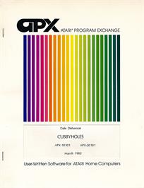 Box cover for Cubbyholes on the Atari 8-bit.