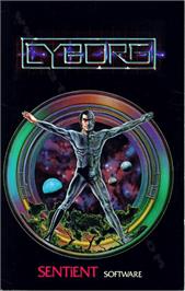 Box cover for Cyborg on the Atari 8-bit.