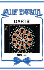 Box cover for Darts on the Atari 8-bit.