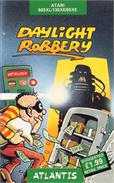 Box cover for Daylight Robbery on the Atari 8-bit.