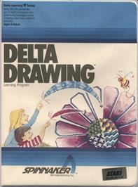 Box cover for Delta Drawing on the Atari 8-bit.