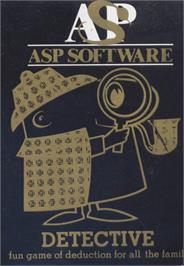 Box cover for Detective on the Atari 8-bit.