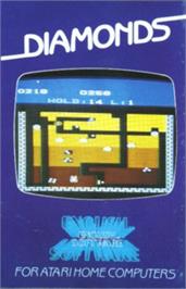 Box cover for Diamonds on the Atari 8-bit.