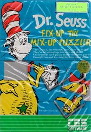 Box cover for Dr. Seuss - Fix-up The Mix-up Puzzler on the Atari 8-bit.