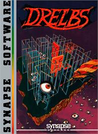 Box cover for Drelbs on the Atari 8-bit.