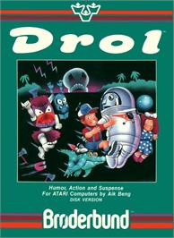 Box cover for Drol on the Atari 8-bit.