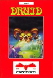 Box cover for Druid on the Atari 8-bit.