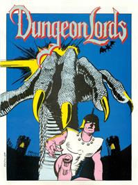 Box cover for Dungeonlords on the Atari 8-bit.