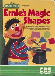 Box cover for Ernie's Magic Shapes on the Atari 8-bit.