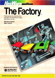 Box cover for Factory, The on the Atari 8-bit.