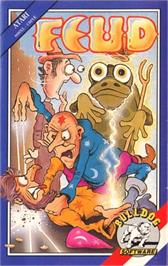 Box cover for Feud on the Atari 8-bit.