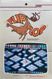 Box cover for Flip And Flop on the Atari 8-bit.