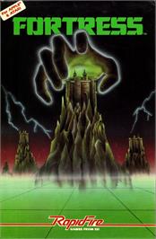 Box cover for Fortress on the Atari 8-bit.