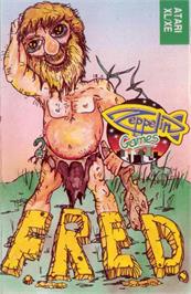 Box cover for Fred on the Atari 8-bit.