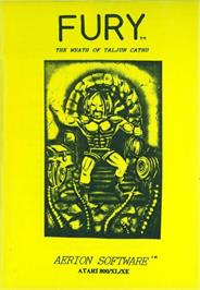 Box cover for Fury - The Wrath Of Taljun Cathu on the Atari 8-bit.