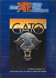 Box cover for GATO on the Atari 8-bit.