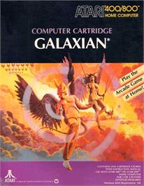 Box cover for Galaxian on the Atari 8-bit.